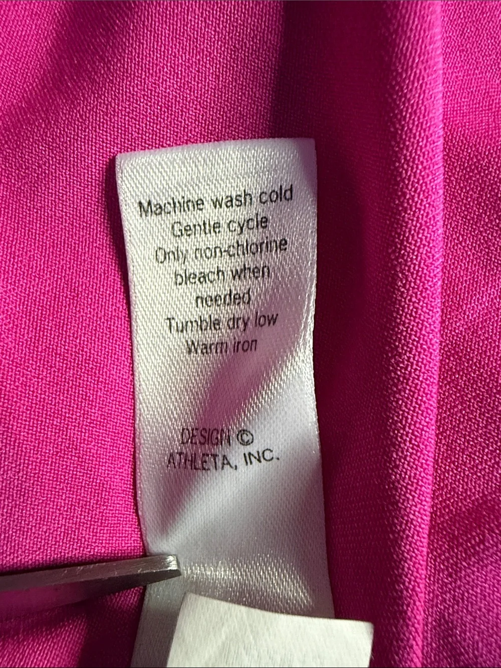 Athleta Velocity Pink Lace Racerback Activewear Tank Top Size L